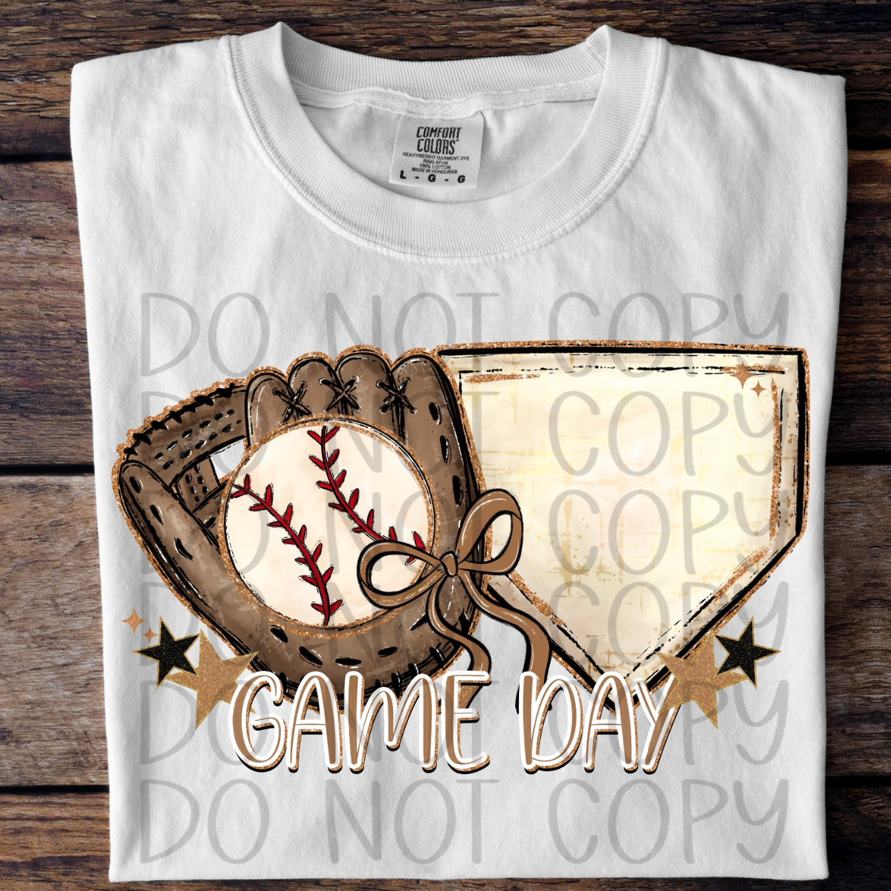 BASEBALL GAME DAY - DTF TRANSFER