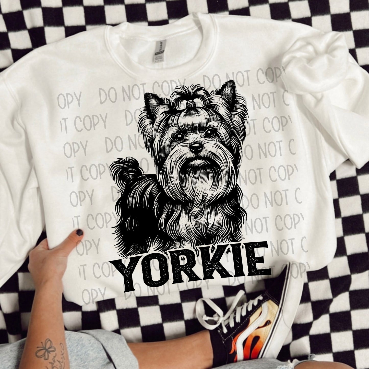 YORKIE DOG - DTF TRANSFER