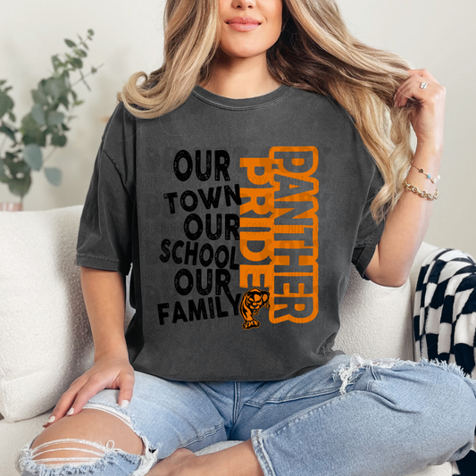 PANTHERS PRIDE ORANGE - DTF TRANSFER