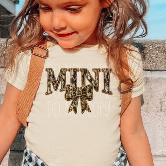 MINI CAMO - DTF TRANSFER