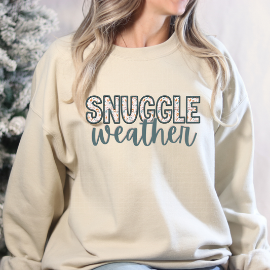SNUGGLE WEATHER - DTF TRANSFER