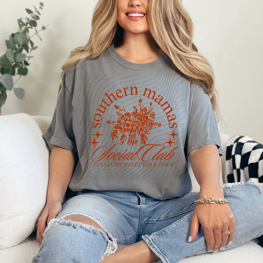 SOUTHERN MAMAS SWEET TEA AND JESUS - DTF TRANSFER