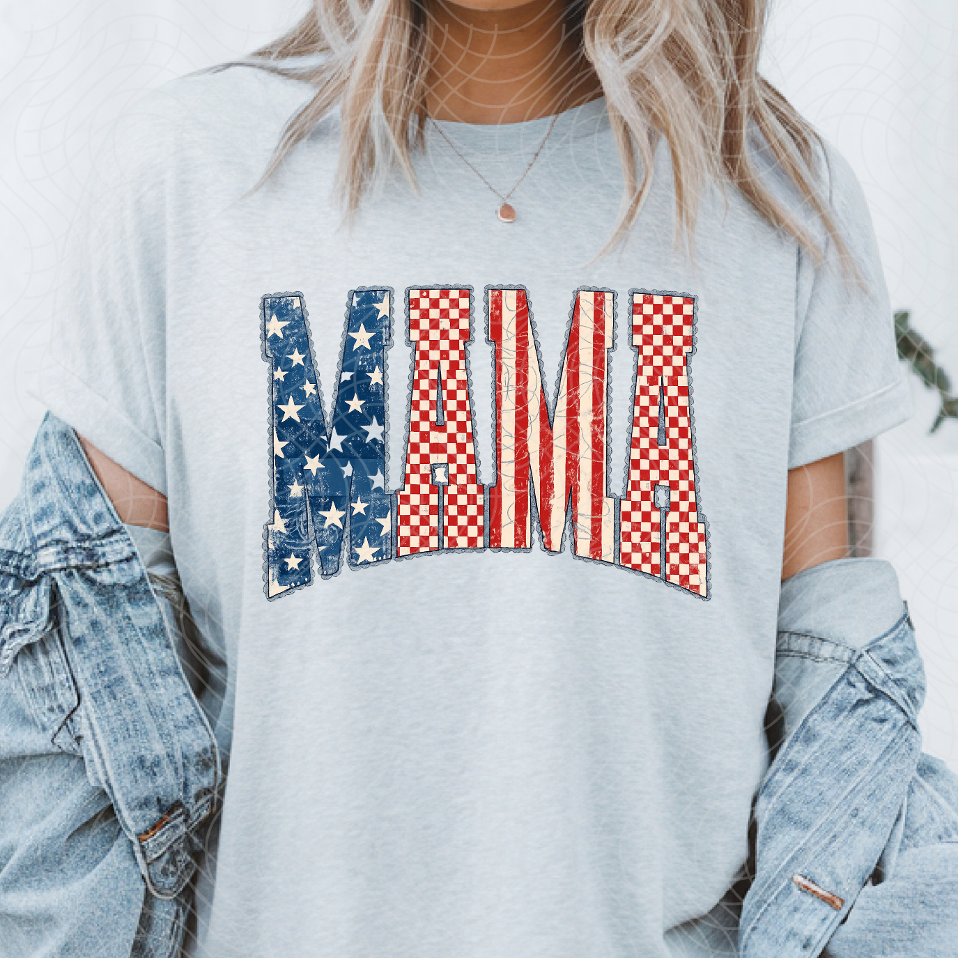 FLAG MAMA - DTF TRANSFER