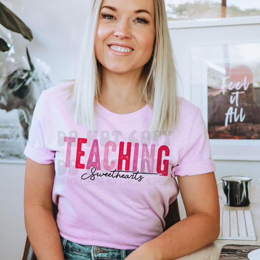 TEACHING SWEETHEARTS - DTF TRANSFER