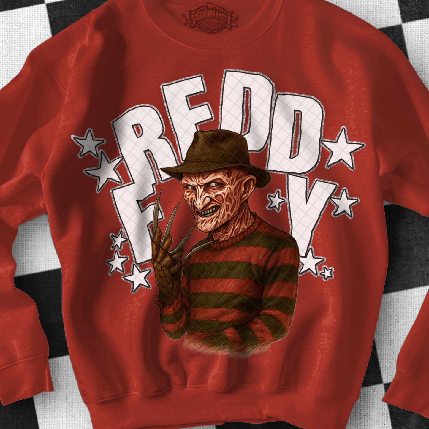 F R E D D Y . OUTLINED - DTF TRANSFER