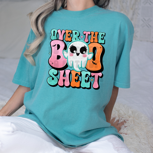 OVER THE BOO SHEET - DTF TRANSFER