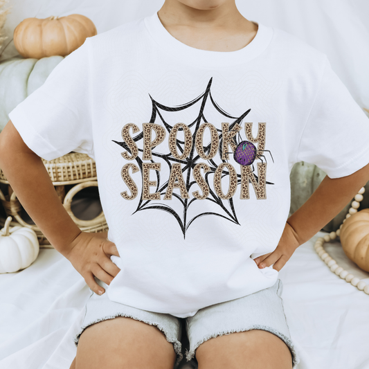 SPOOKY SEASON LEOPARD - DTF TRANSFER