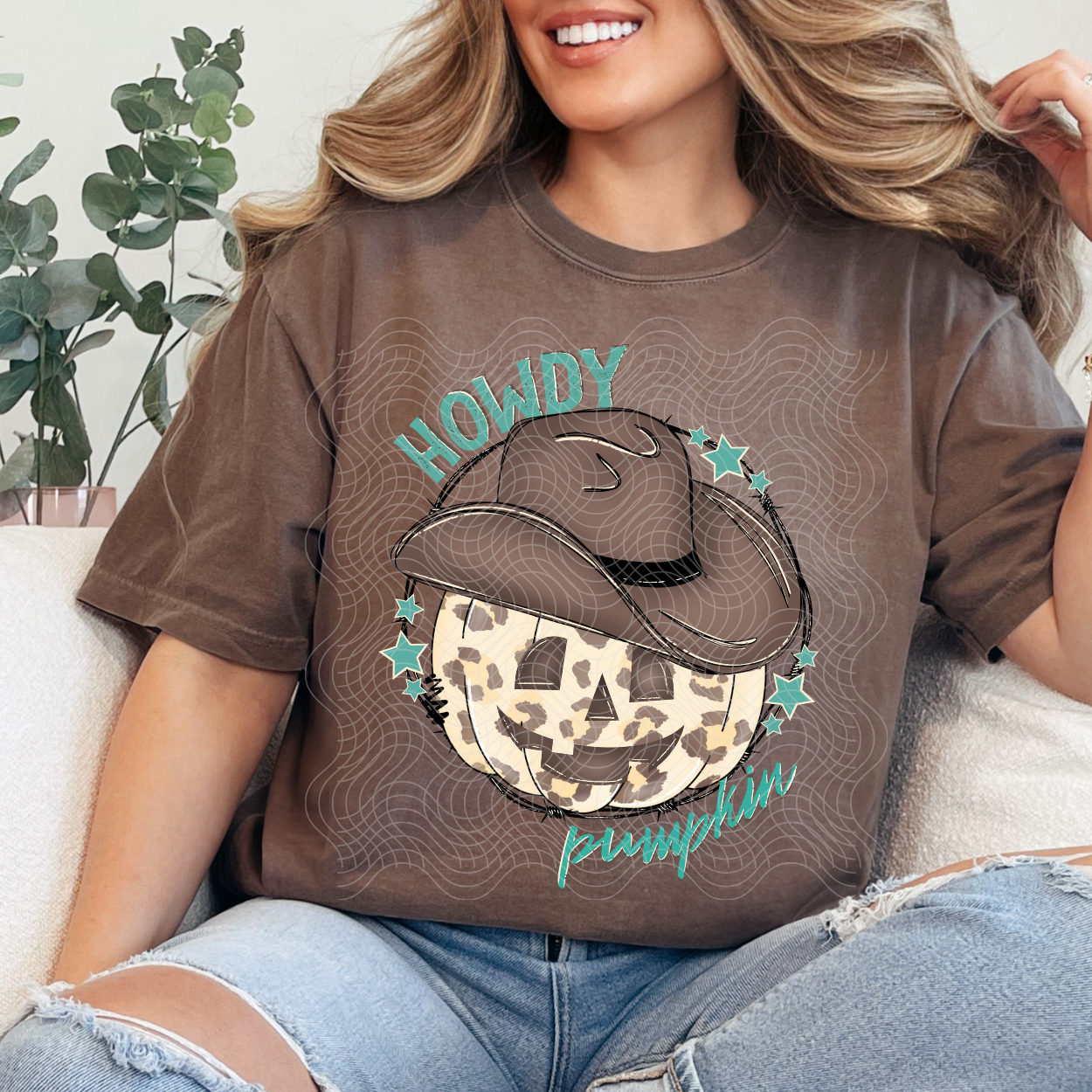 HOWDY PUMPKIN - DTF TRANSFER