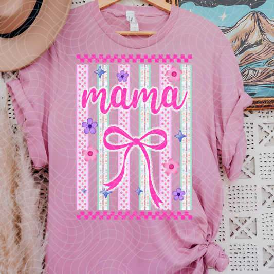MAMA STRIPES - DTF TRANSFER