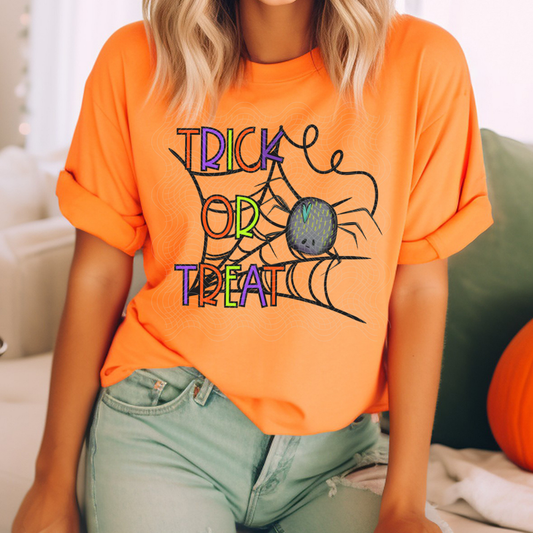 TRICK OR TREAT WEB - DTF TRANSFER