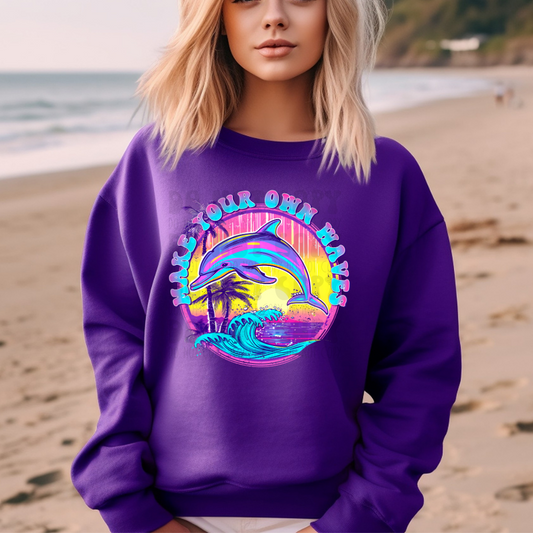 MAKE YOUR OWN WAVES - DTF TRANSFER