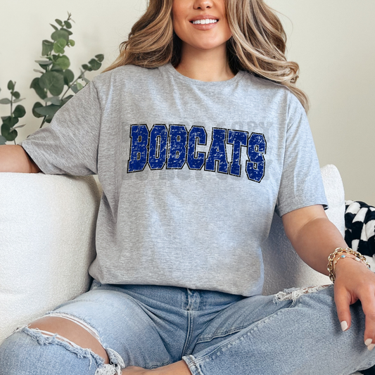 BOBCATS VARSITY DISTRESSED - DTF TRANSFER