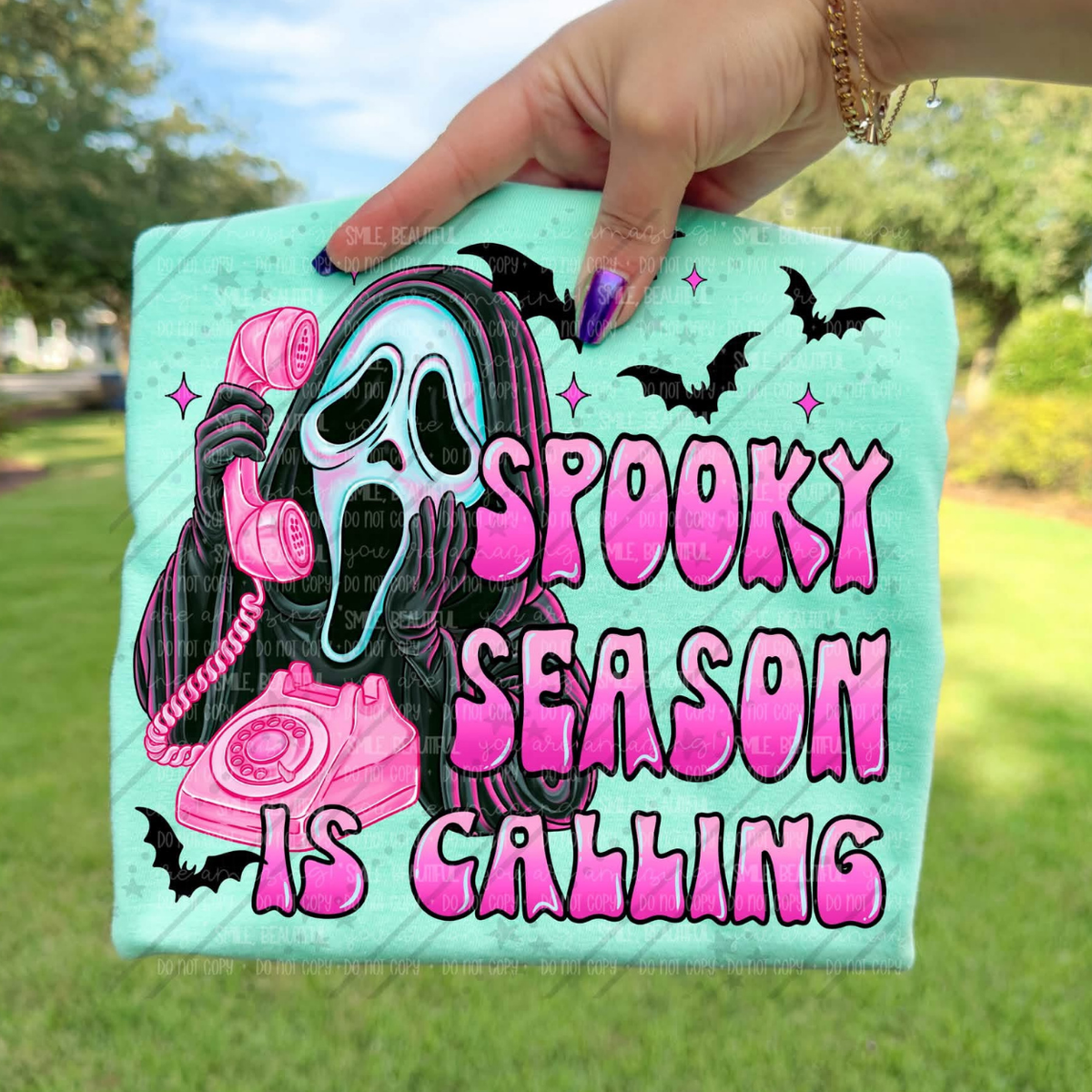 SPOOKY SEASON CALLING - DTF TRANSFER