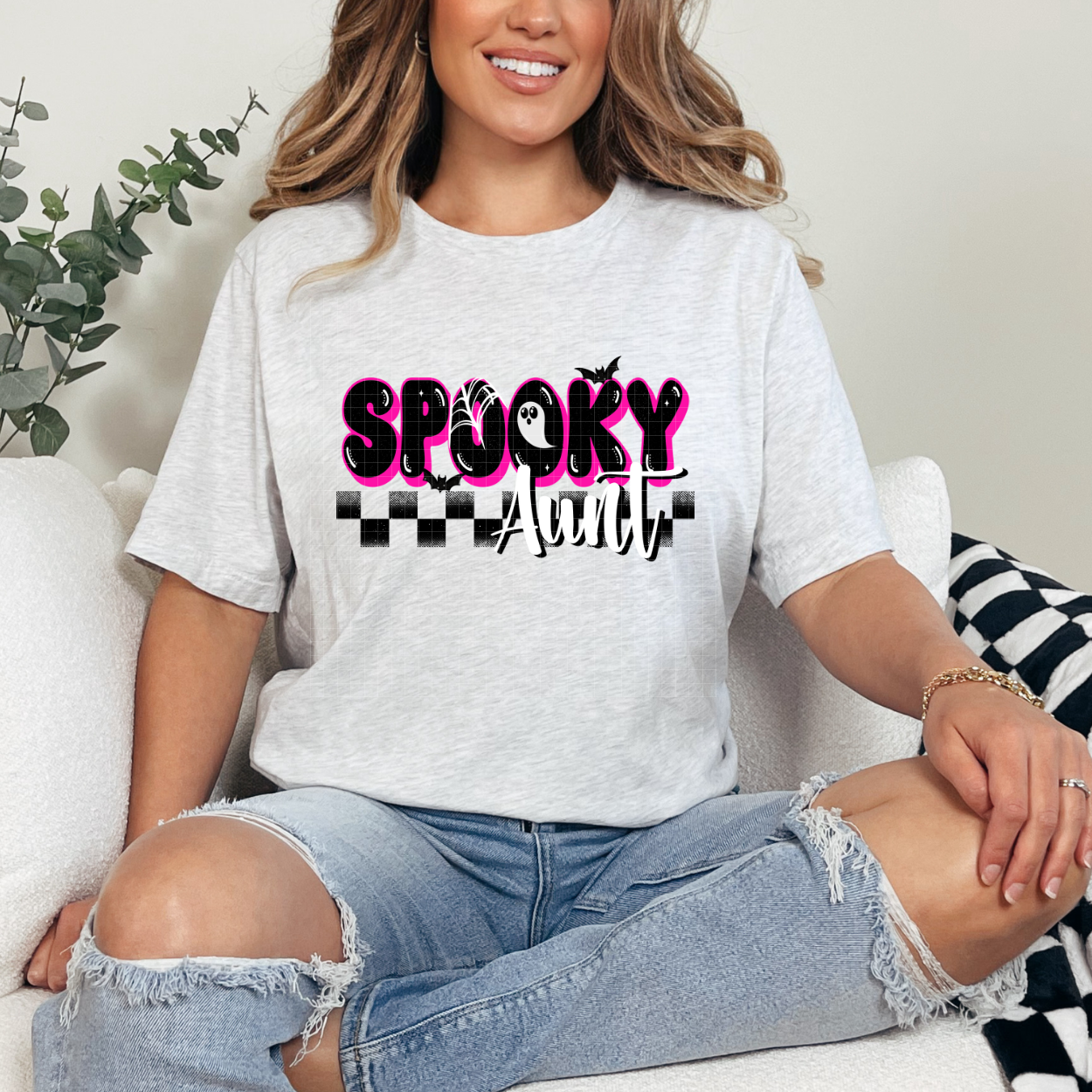 SPOOKY AUNT - DTF TRANSFER