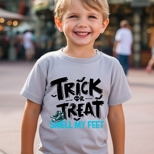 TRICK OR TREAT BLUE - DTF TRANSFER