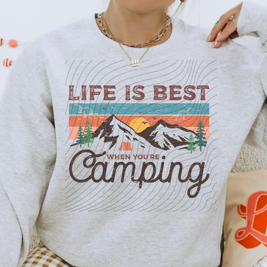 LIFE IS BEST - DTF TRANSFER
