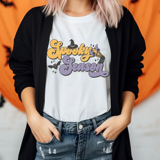 SPOOKY SEASON WITCH THEME - DTF TRANSFER