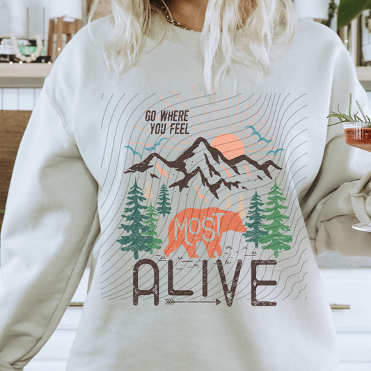 MOST ALIVE - DTF TRANSFER