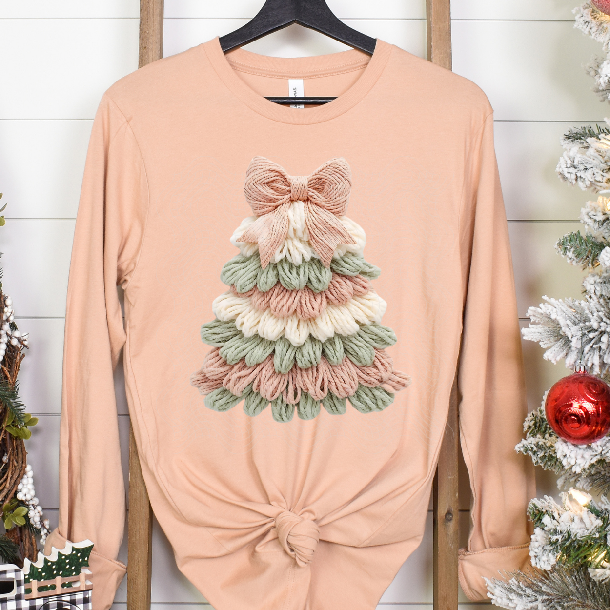 FAUX YARN TREE - DTF TRANSFER