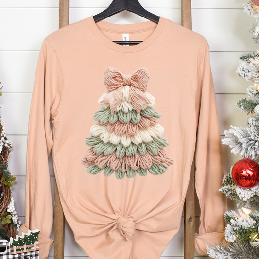 FAUX YARN TREE - DTF TRANSFER