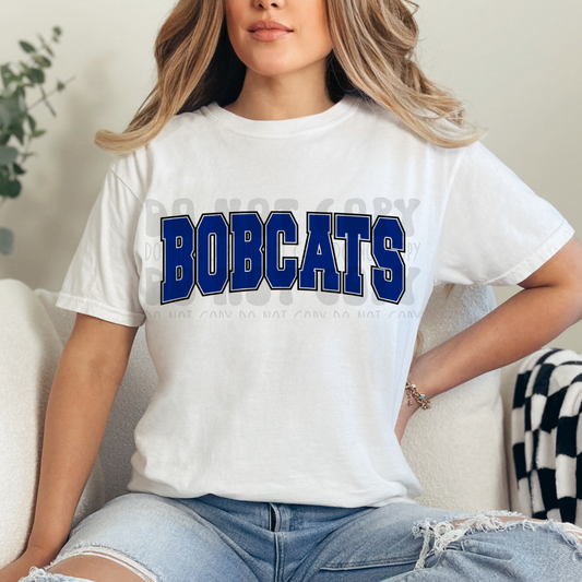 BOBCATS VARSITY NO DISTRESS - DTF TRANSFER