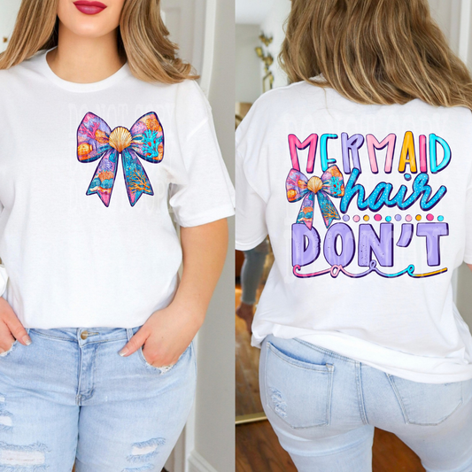 MERMAID HAIR W/ POCKET - DTF TRANSFER