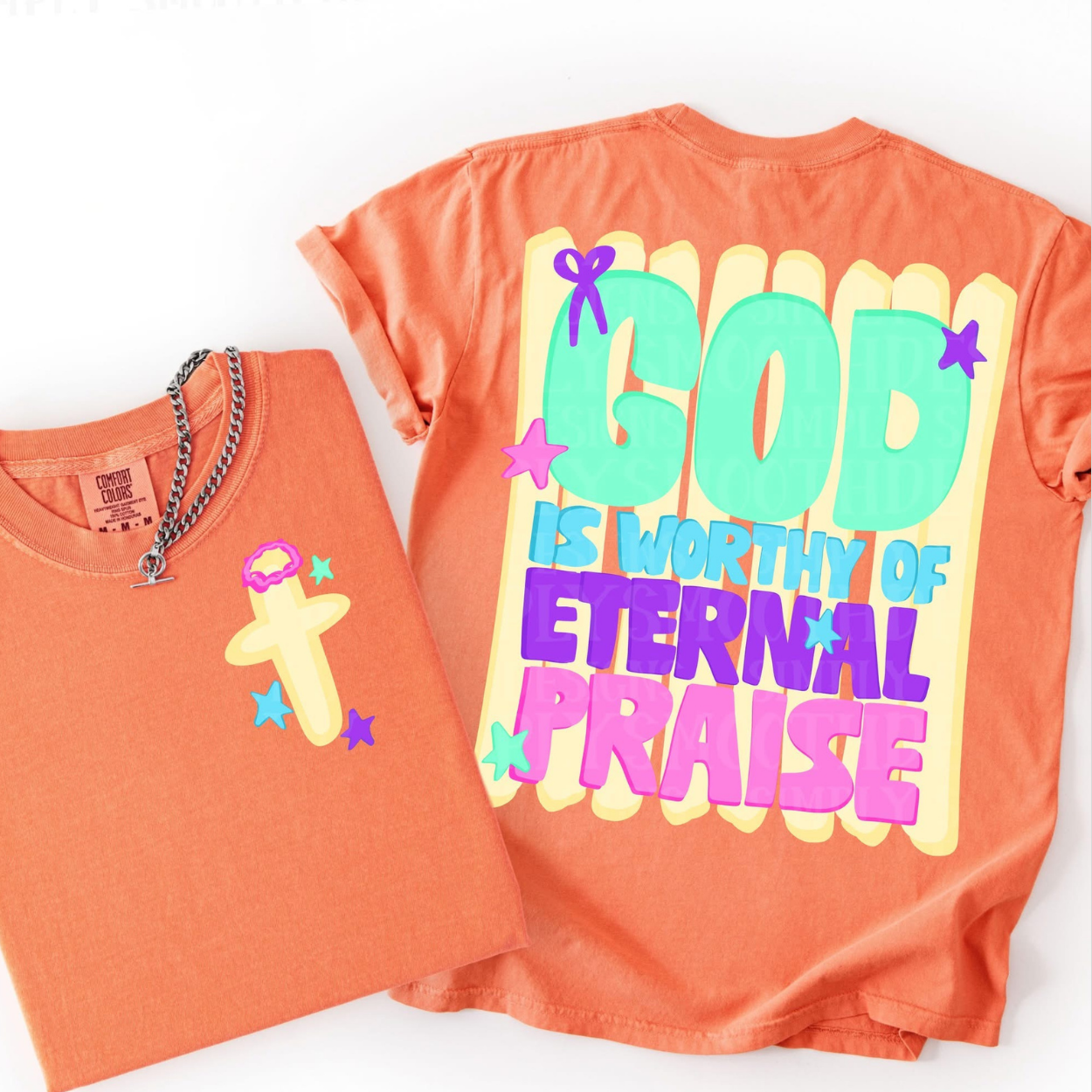 ETERNAL PRIASE, W/ POCKET - DTF TRANSFER