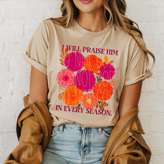 PRAISE HIM - DTF TRANSFER