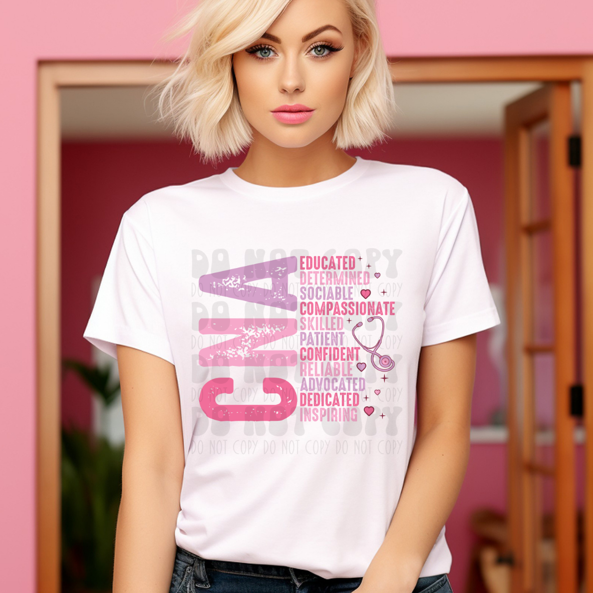 CNA WORD LIST - DTF TRANSFER