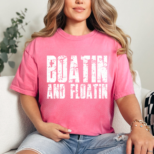 BOATIN WHITE - DTF TRANSFER