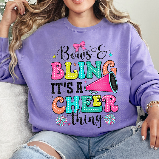 BOWS AND BLING DOTTED - DTF TRANSFER