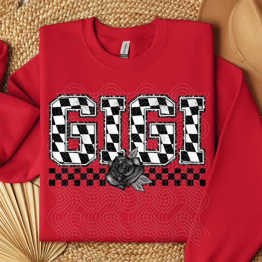 GIGI CHECKERED - DTF TRANSFER