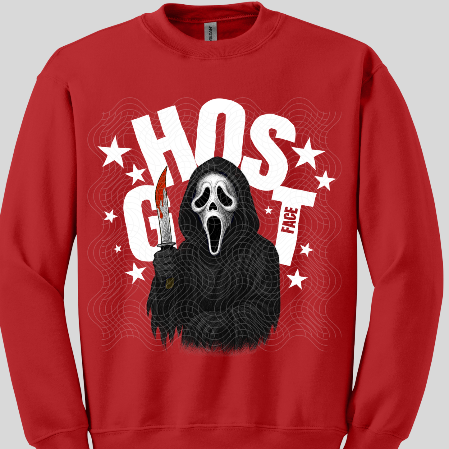 G H O S T , WHITE - DTF TRANSFER