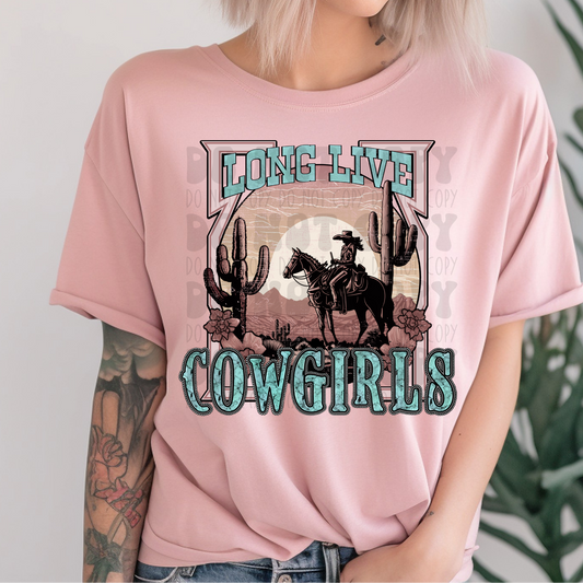 LONG LIVE COWGIRLS - DTF TRANSFER