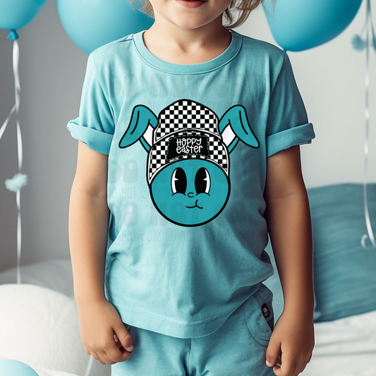 HAPPY EASTER CHECKERED HAT - DTF TRANSFER