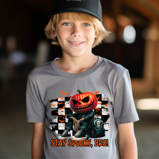 STAY SPOOKY BRO - DTF TRANSFER