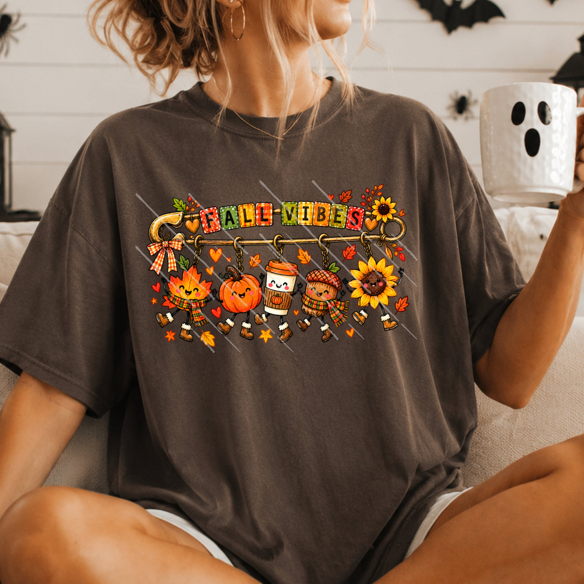 FALL VIBES PIN - DTF TRANSFER