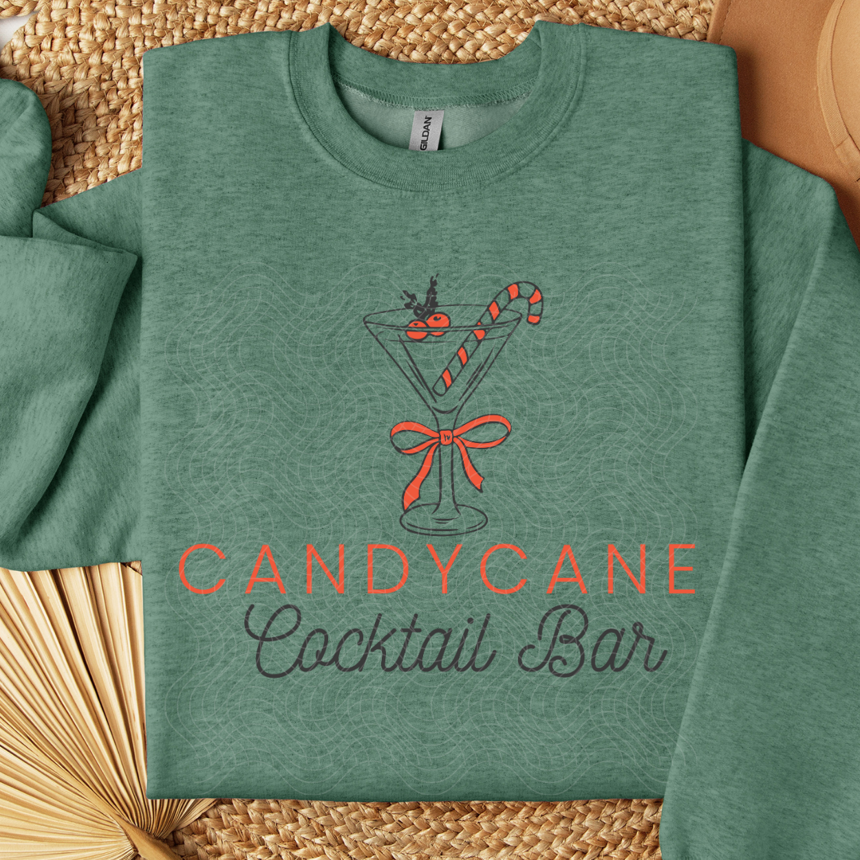 CANDY CANE COCKTAIL BAR - DTF TRANSFER