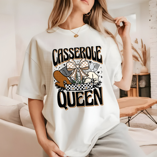 CASSEROLE QUEEN - DTF TRANSFER