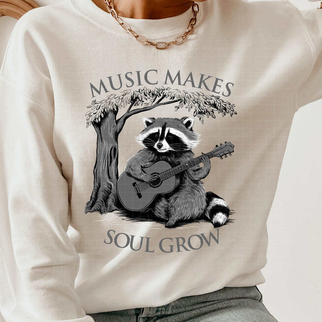 MUSIC RACOON - DTF TRANSFER