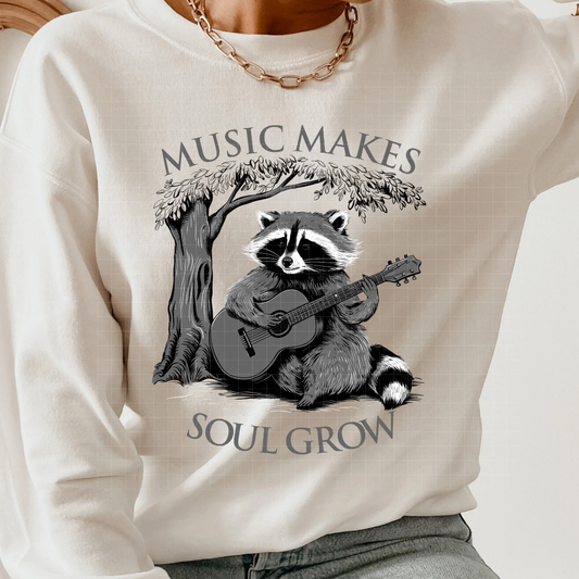 MUSIC RACOON - DTF TRANSFER