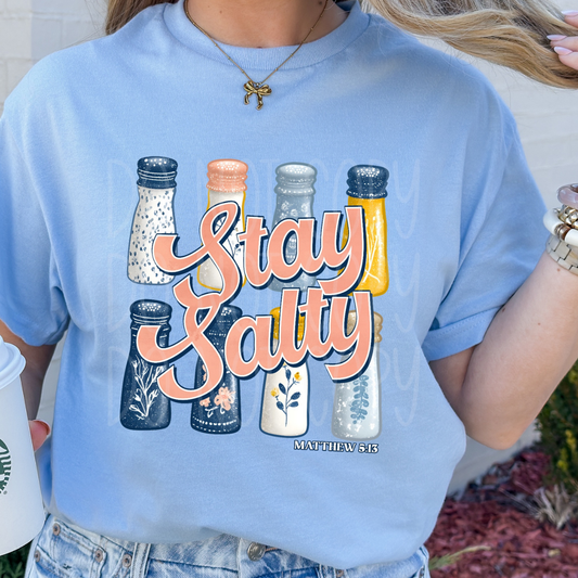 STAY SALTY - DTF TRANSFER