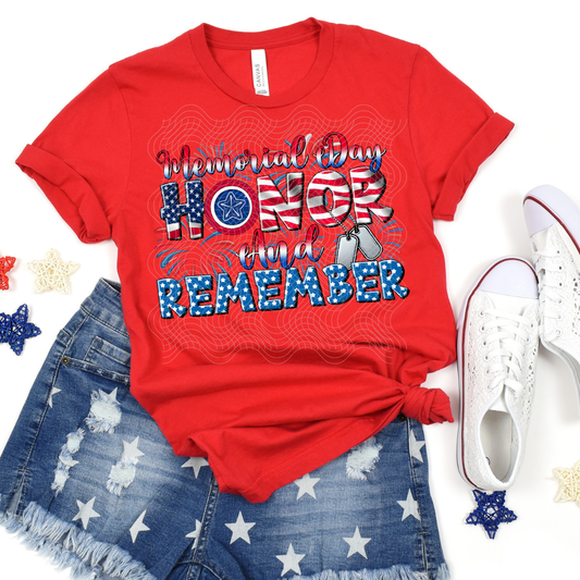 MEMORIAL DAY - DTF TRANSFER