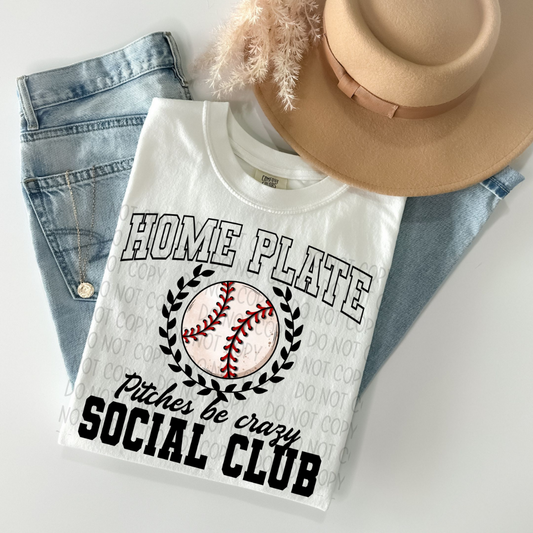 HOME PLATE SOCIAL CLUB - DTF TRANSFER