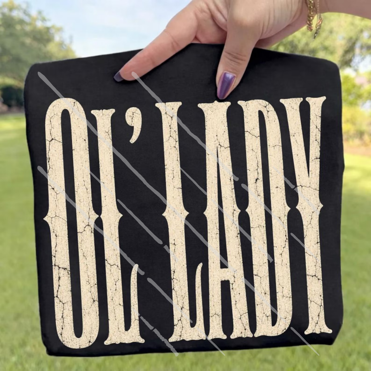 OL LADY - DTF TRANSFER