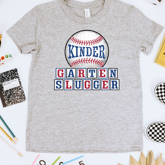 KINDERGARTEN SLUGGER - DTF TRANSFER