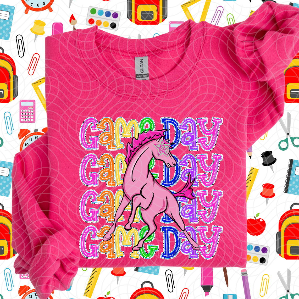 GAME DAY PREPPY COLTS - DTF TRANSFER