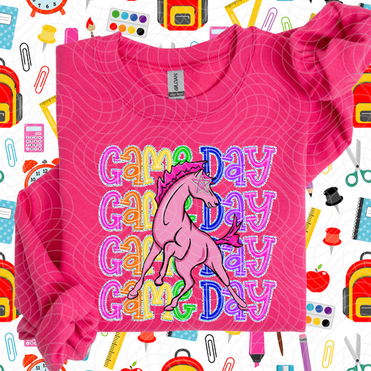 GAME DAY PREPPY COLTS - DTF TRANSFER