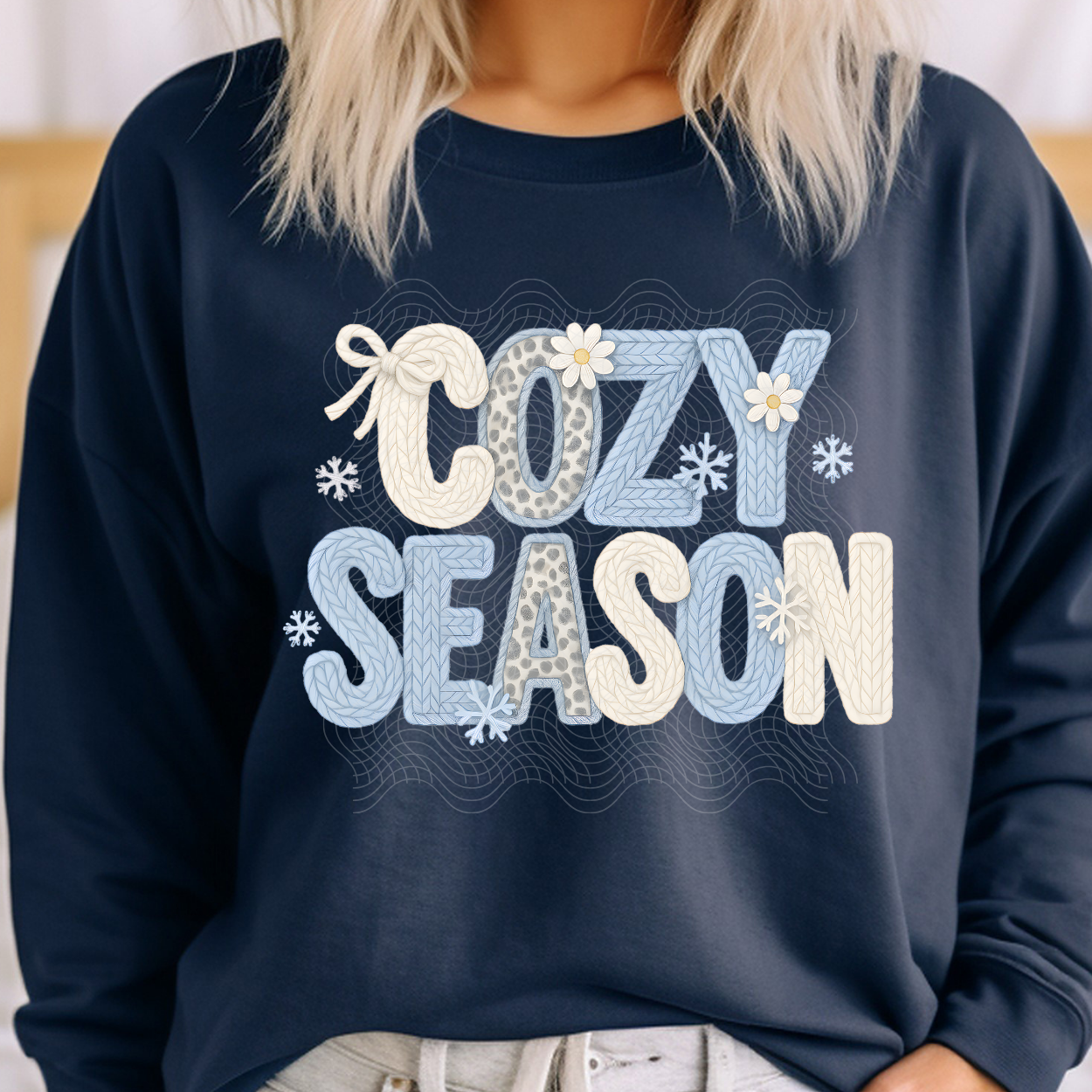 COZY SEASON FAUX YARN - DTF TRANSFER