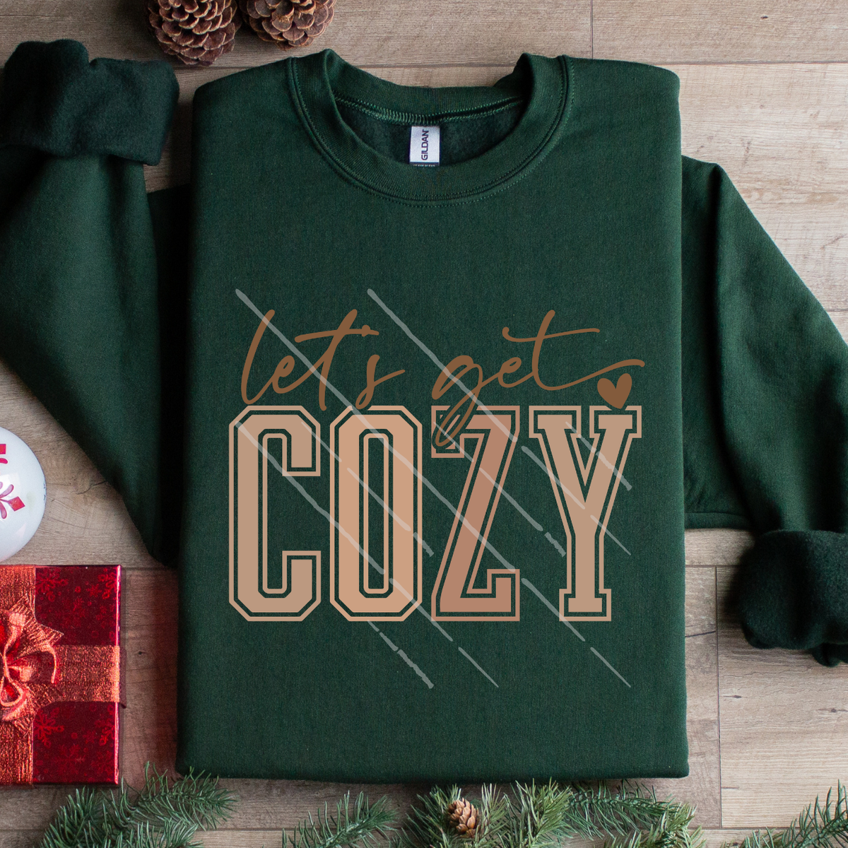 LET'S GET COZY - DTF TRANSFER